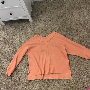 Aerie v-neck sweater with ONE STAIN